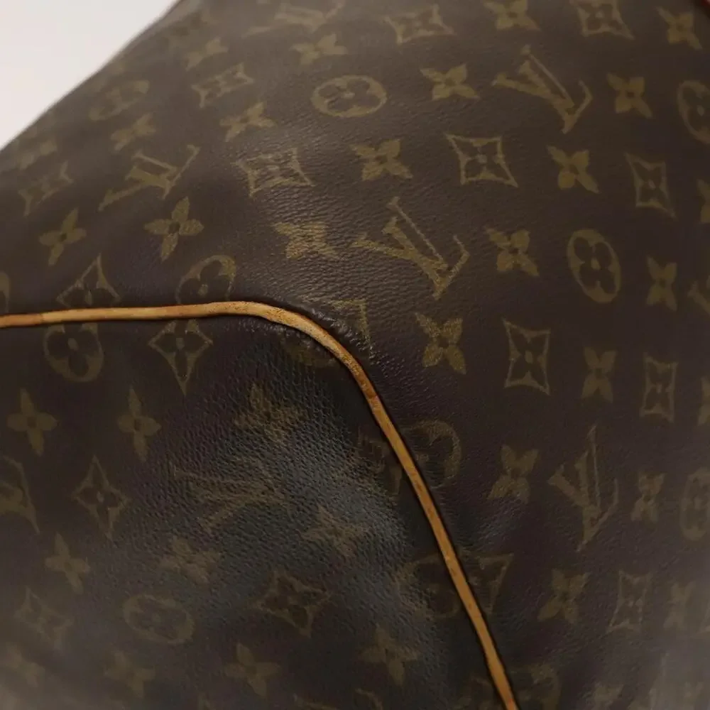 LOUIS VUITTON Monogram Keepall 55 Boston Bag M41424